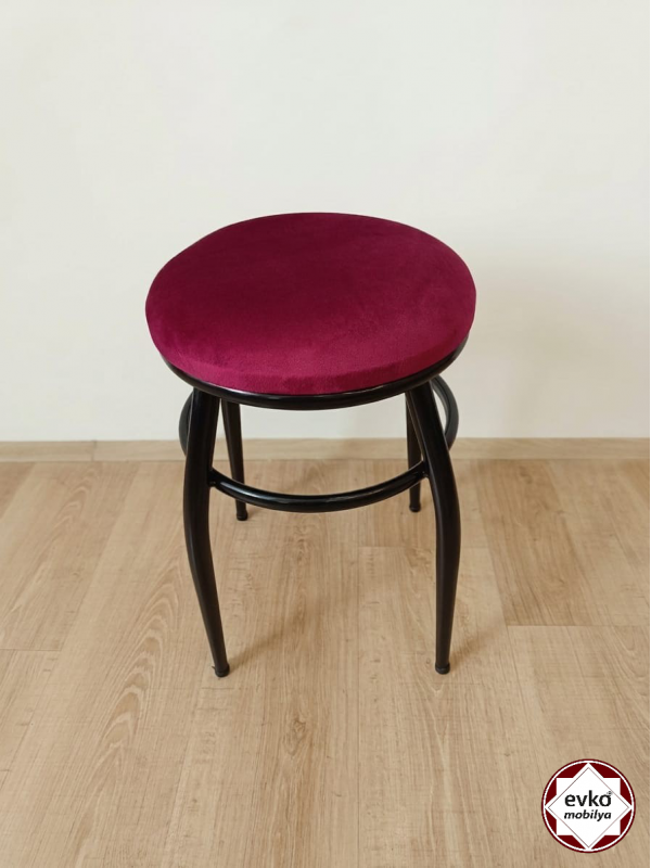 Evko Mobilya Tabure, Bar Taburesi, Puf, Bench, Metal Ayaklı Tabure, İç &hellip;