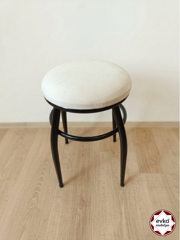 Evko Mobilya Tabure, Bar Taburesi, Puf, Bench, Metal Ayaklı Tabure, �&hellip;