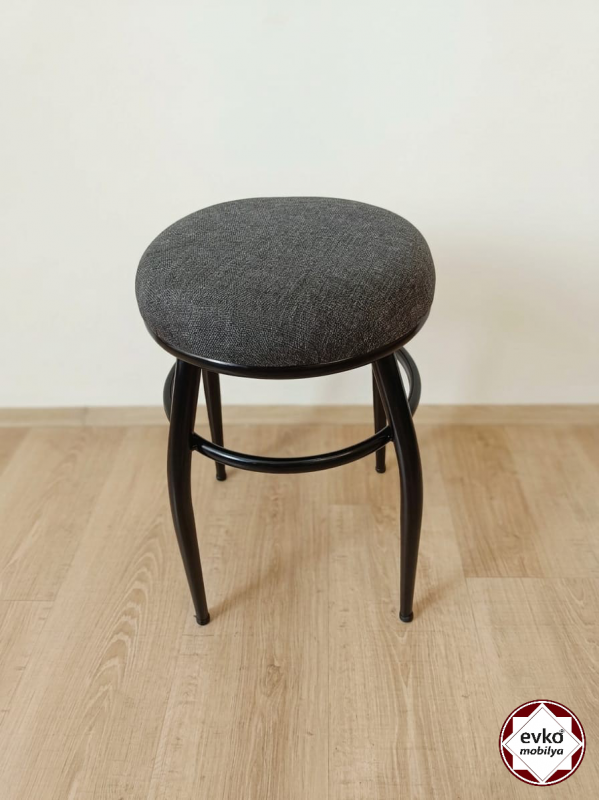 Evko Mobilya Tabure, Bar Taburesi, Puf, Bench, Metal Ayaklı