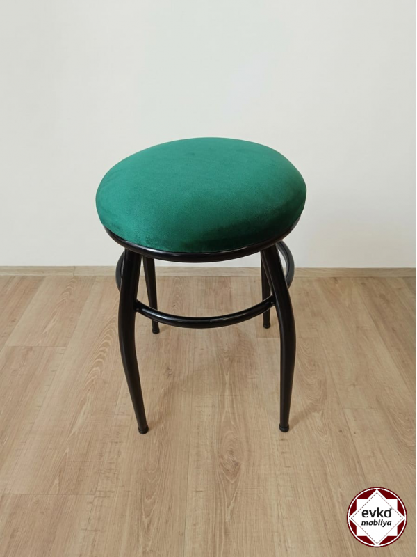 Evko Mobilya Tabure, Bar Taburesi, Puf, Bench, Metal Ayaklı Tabure, İç &hellip;