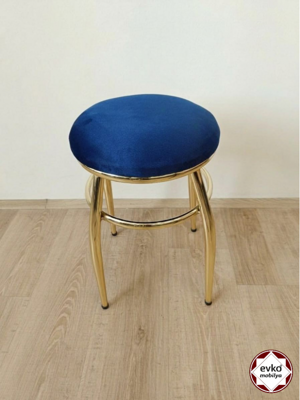 Evko Mobilya Tabure, Bar Taburesi, Puf, Bench, Metal Ayaklı