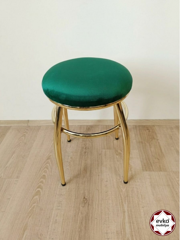 Evko Mobilya Tabure, Bar Taburesi, Puf, Bench, Metal Ayaklı Tabure, İç &hellip;