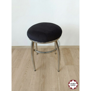 Evko Mobilya Tabure, Bar Taburesi, Puf, Bench, Metal Ayaklı Tabure, İç İçe Geçebilen Tabure, Mutfak Balkon Bahçe Taburesi