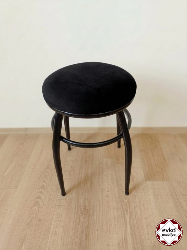 Evko Mobilya Tabure, Bar Taburesi, Puf, Bench, Metal Ayaklı Tabure, İç İçe Geçebilen Tabure, Mutfak Balkon Bahçe Taburesi