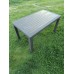 Rattan 80x140 Masa, Plastik Masa, Bahçe  Balkon  Teras Masası, Kare Masa, Dış Mekan Masası