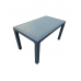 Rattan 80x140 Masa, Plastik Masa, Bahçe  Balkon  Teras Masası, Kare Masa, Dış Mekan Masası