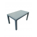 Rattan 80x140 Masa, Plastik Masa, Bahçe  Balkon  Teras Masası, Kare Masa, Dış Mekan Masası