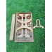 Plastik 70x120 Masa, Plastik Masa, Bahçe  Balkon  Teras Masası, Kare Masa, Dış Mekan Masası